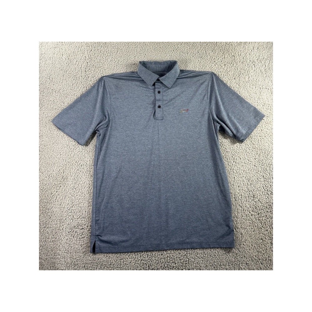 Greg Norman Golf Polo Shirt Men XL Short Sleeve Logo Tennis Peppy performance